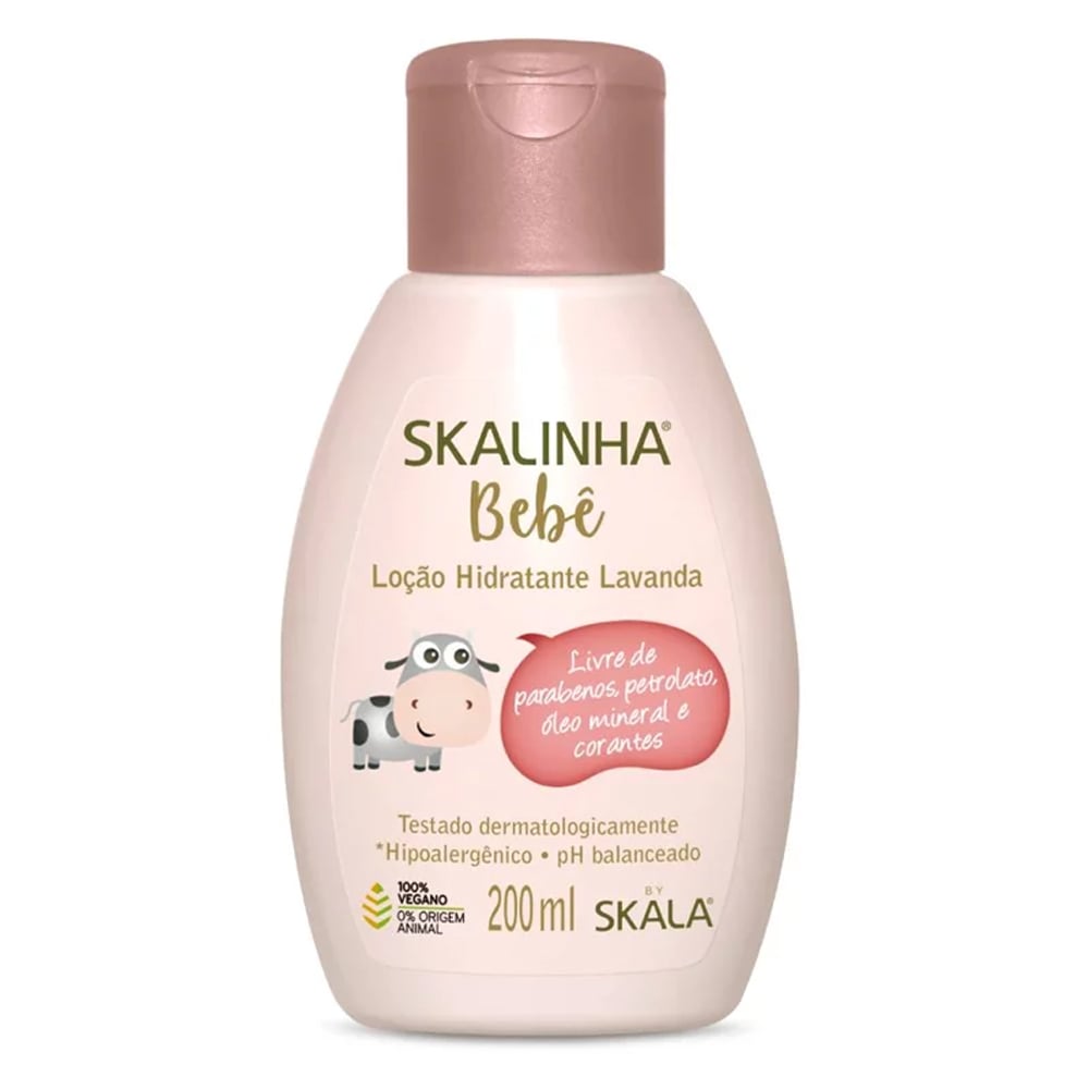 Loção Hidratante Skalinha Bebê Lavanda 200 ml