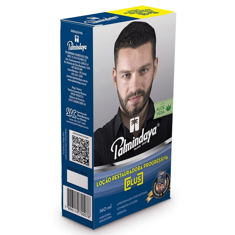 Loção Restauradora Palmindaya Plus Homem 160 ml