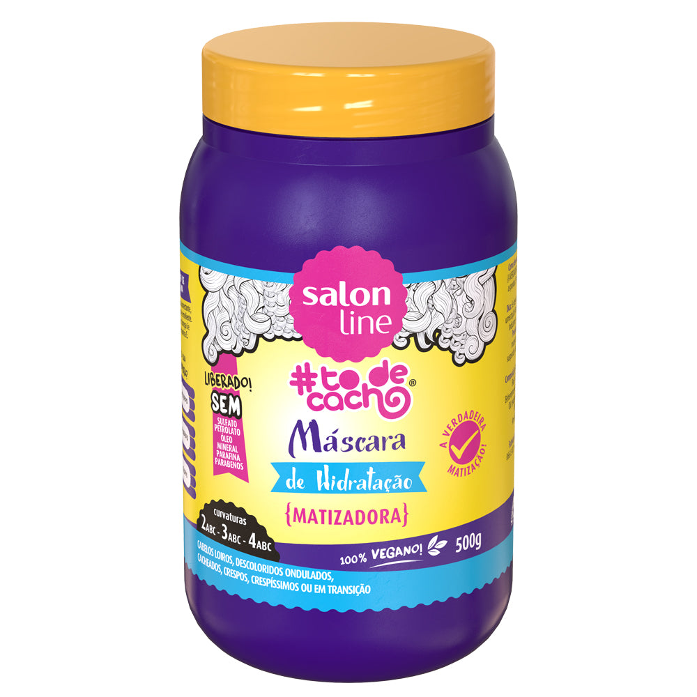 Maionese Salon Line Tô de Cacho Matizadora Liberado 500g