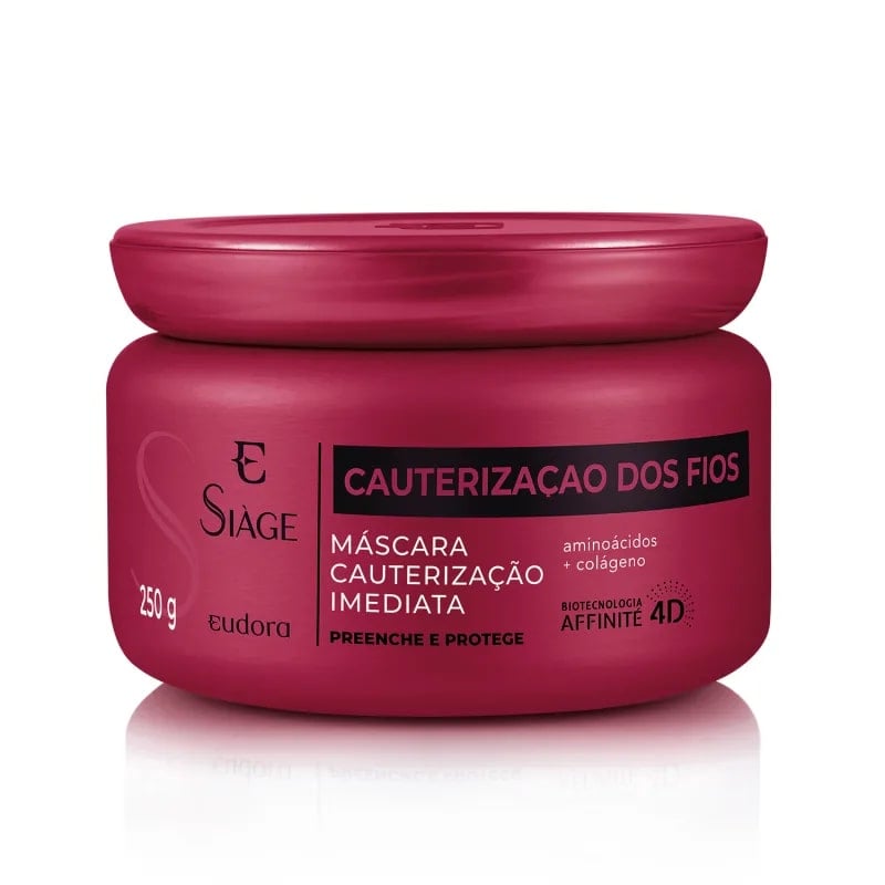 Máscara Capilar Eudora Siàge Cauterização dos Fios 250 g