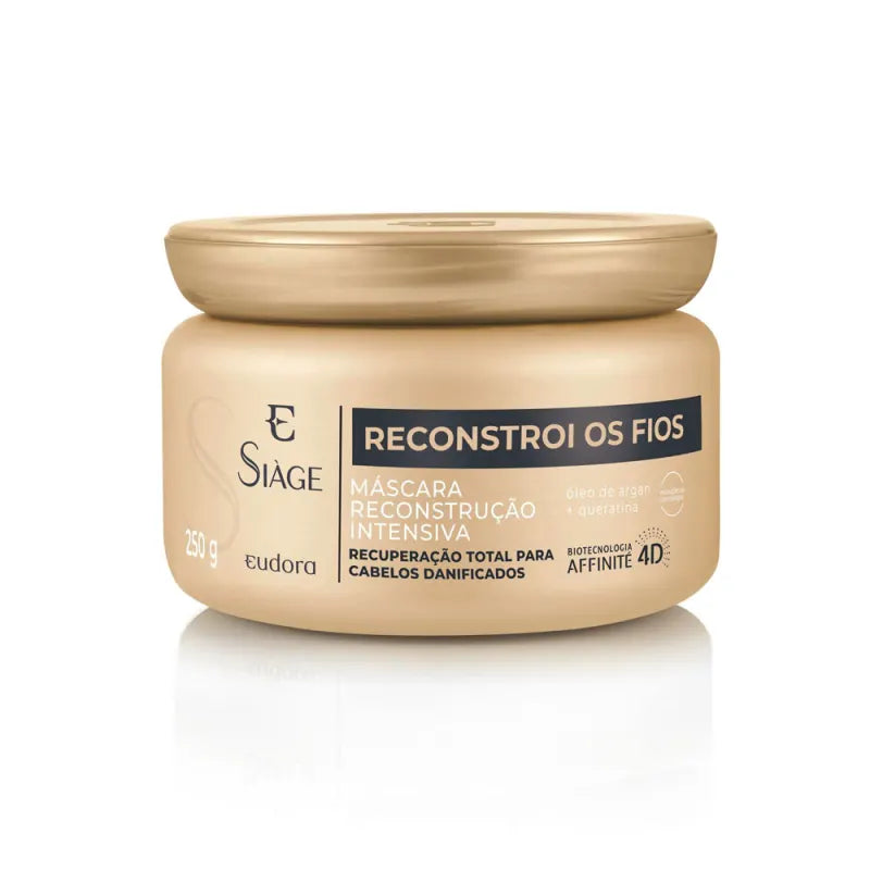 Máscara Capilar Eudora Siàge Reconstrói os Fios 250 g