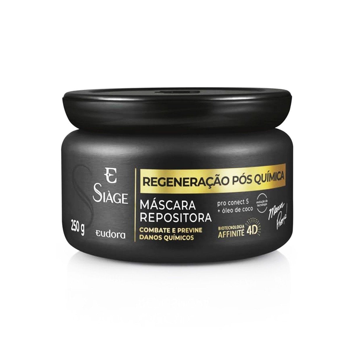 Máscara Repositora Eudora Siàge Regeneração Pós-Química 250 g