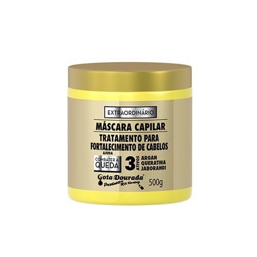 Máscara Capilar Gota Dourada Fortalecimento Extraordinário 500g