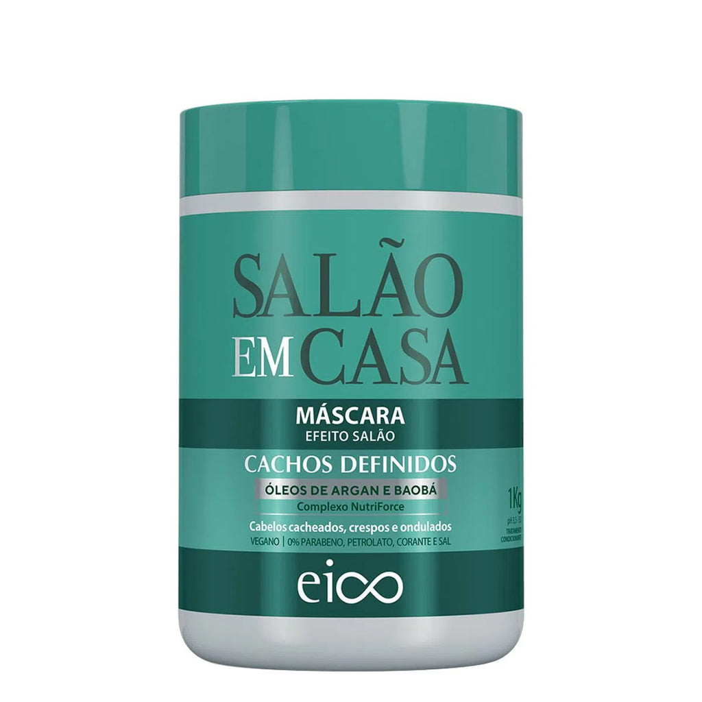 Máscara Eico Salão em Casa Cachos 1 kg Ref. 1001531