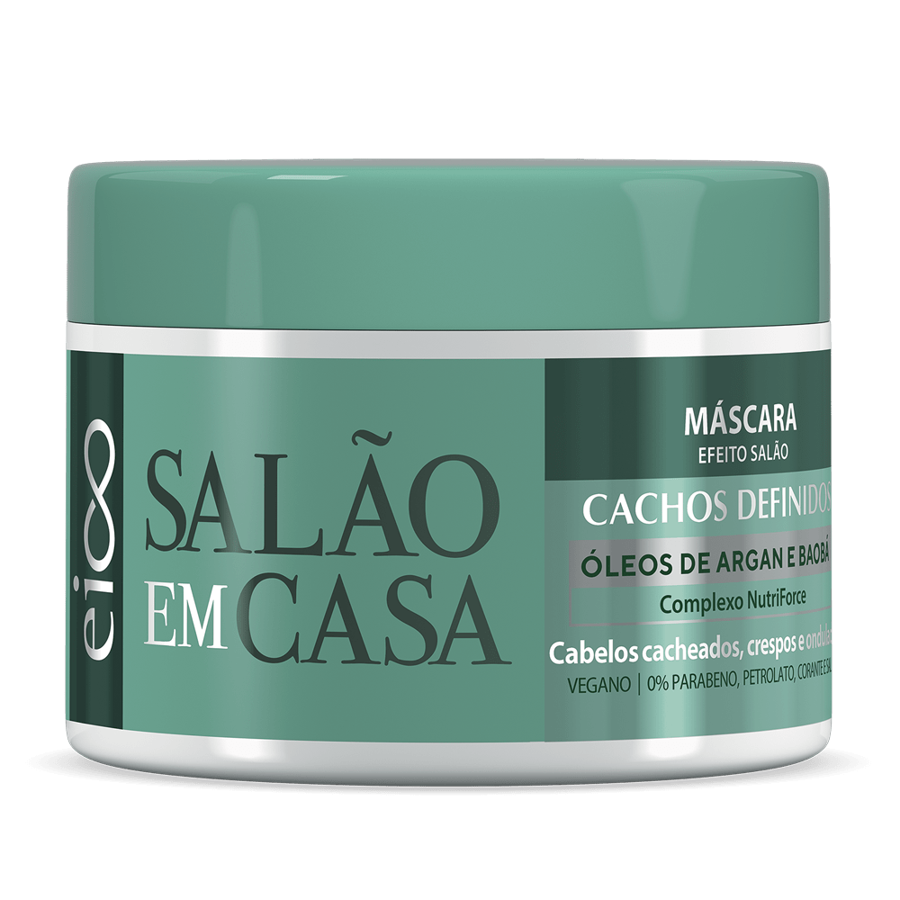 Máscara Eico Salão em Casa Cachos 270 g Ref. 1001530