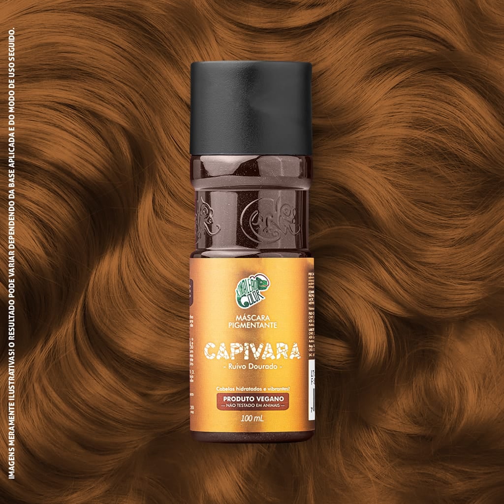 Máscara Pigmentante Kamaleão Color Capivara 100 ml