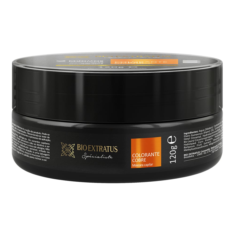 Máscara Colorante Bio Extratus Cobre 120 g