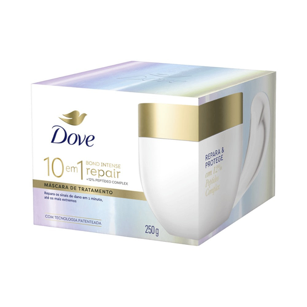 Máscara Capilar Dove Bond Intense Repair 10 em 1 12% Peptídeo Complex 250 g