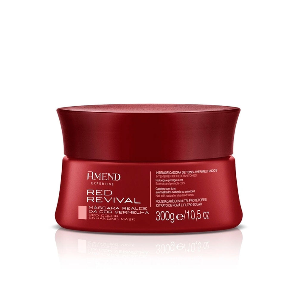 Máscara Capilar Amend Red Revival Realce da Cor Vermelha 300g
