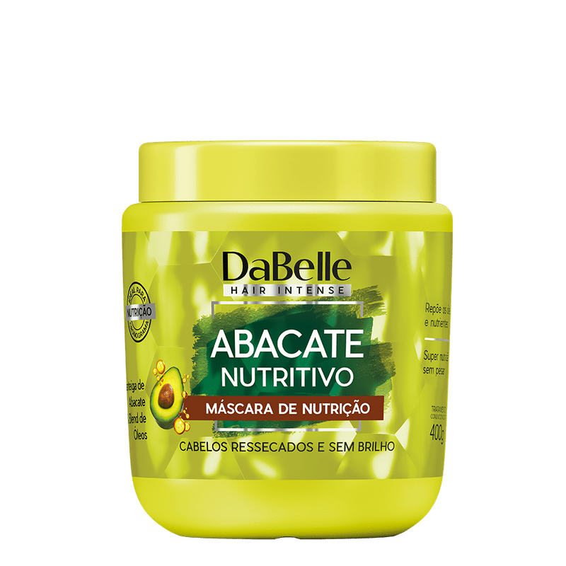 Máscara Capilar DaBelle Abacate Nutritivo 400 g