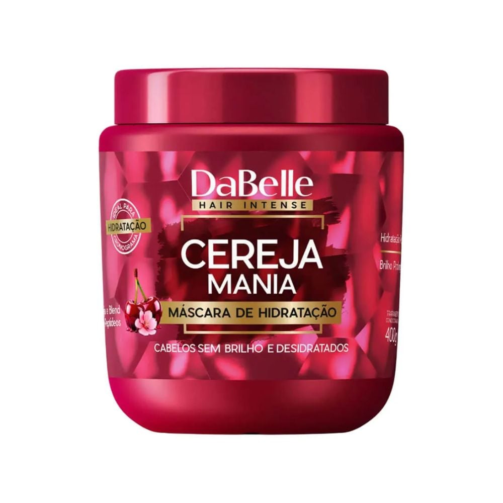 Máscara Capilar DaBelle Cereja Mania 400 g
