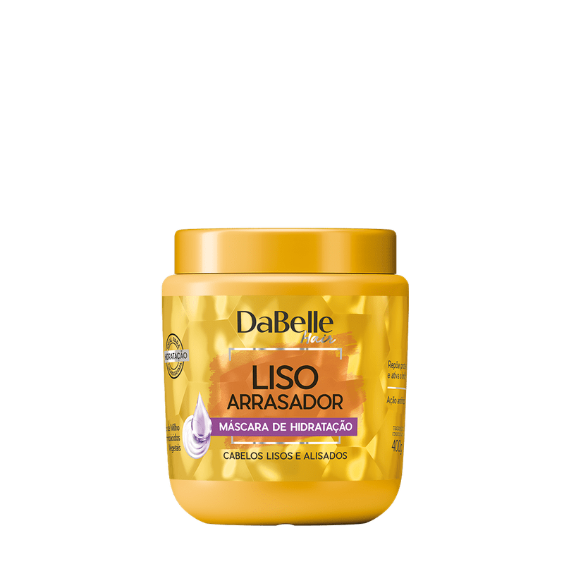Máscara Capilar DaBelle Liso Arrasador 400 g