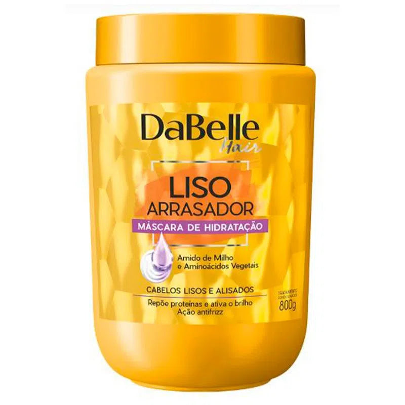Máscara Capilar DaBelle Liso Arrasador 800g