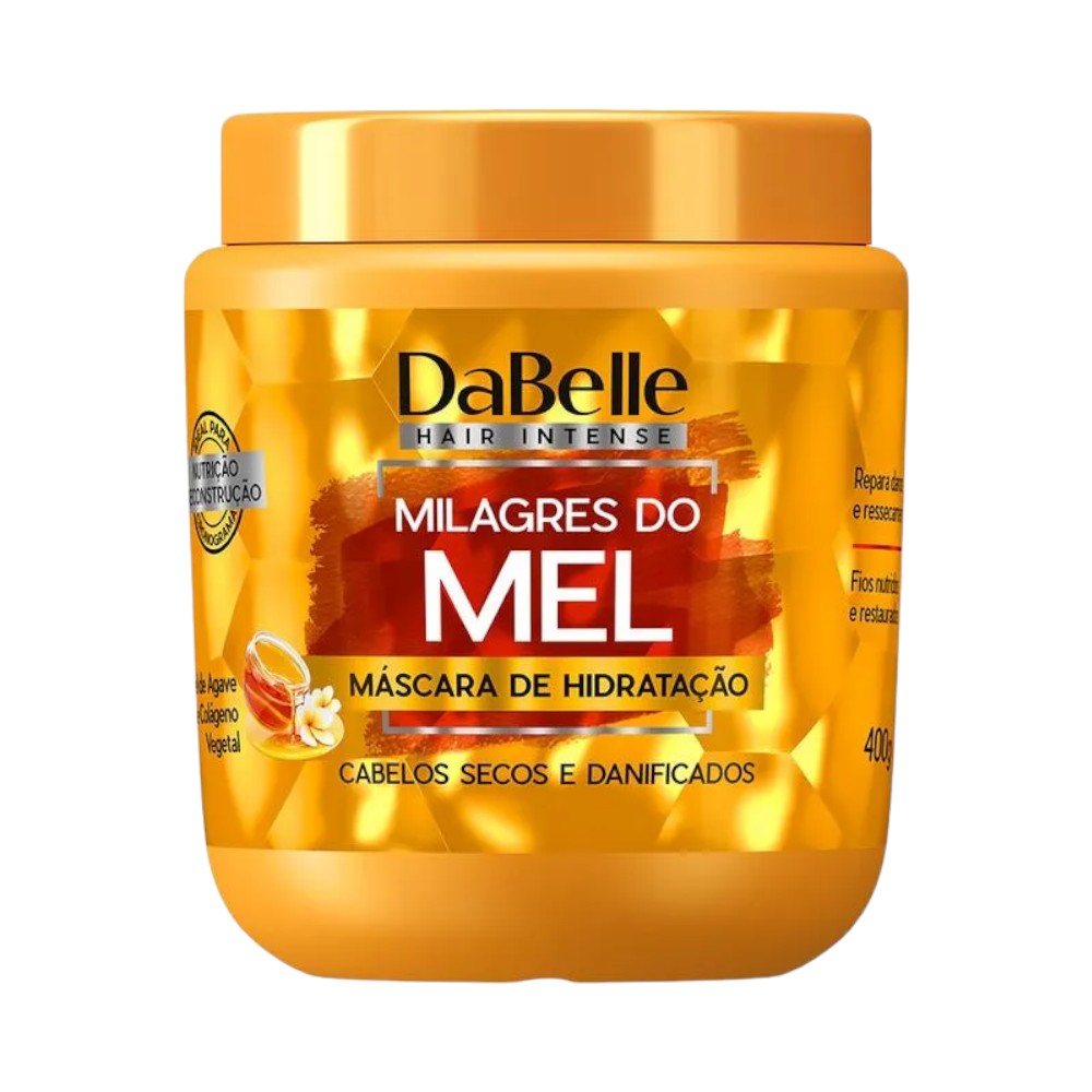 Máscara Capilar DaBelle Milagres do Mel 400 g