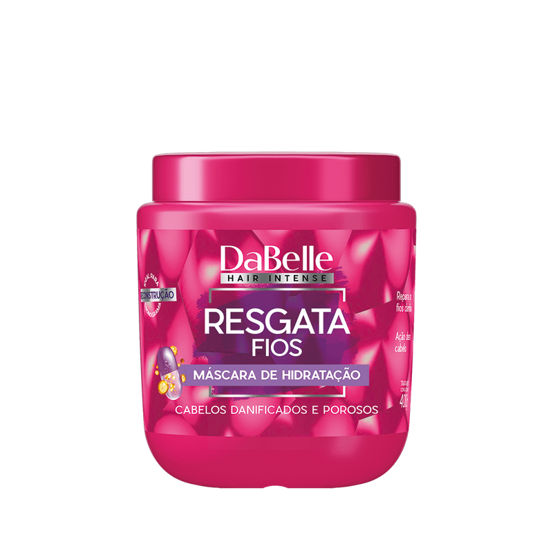 Máscara Capilar DaBelle Resgata Fios 400 g