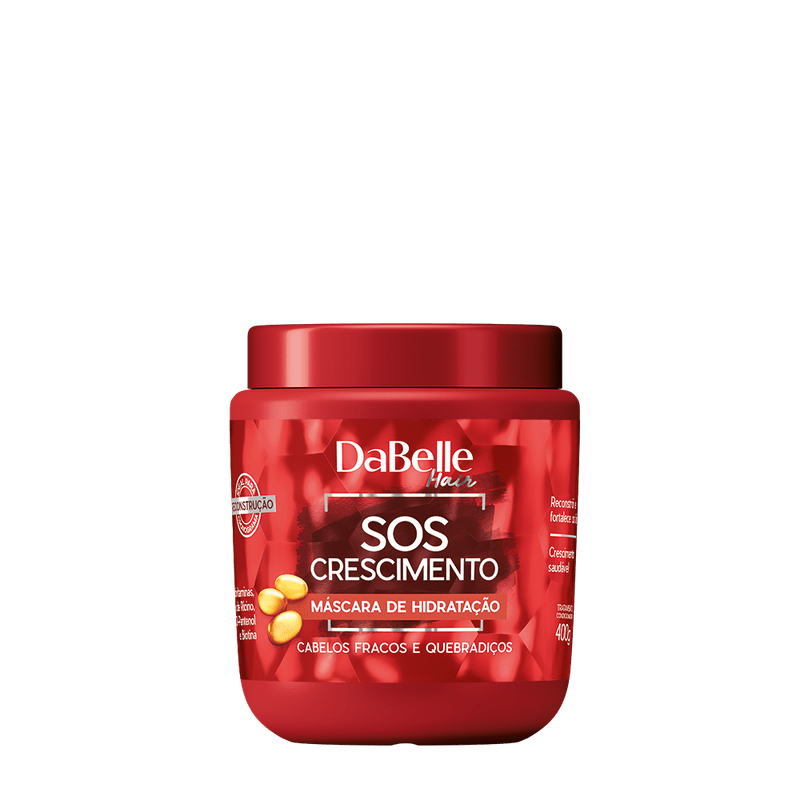 Máscara Capilar DaBelle SOS Crescimento 400 g