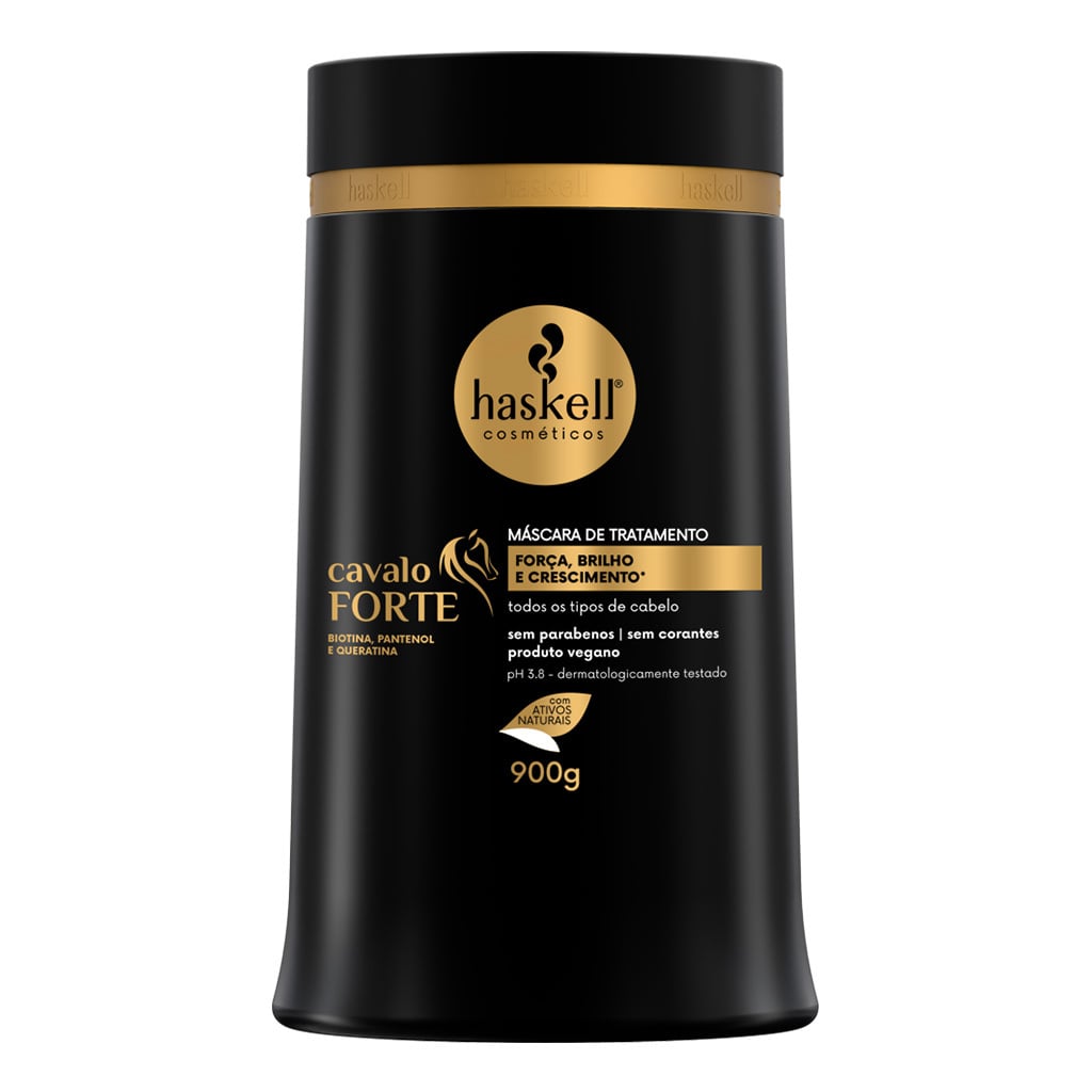 Máscara Capilar Haskell Cavalo Forte 900 g