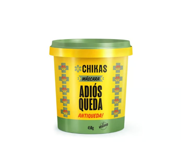Máscara Capilar Chikas Adiós Queda 450 g