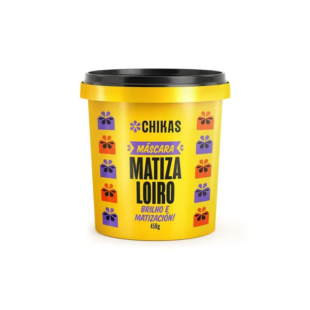 Máscara Capilar Chikas Matiza Loiro 450 g