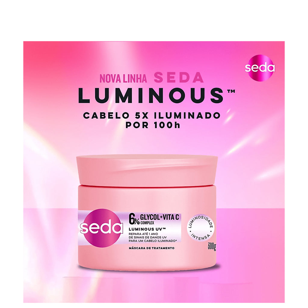 Máscara de Tratamento Seda Luminous UV 300 g