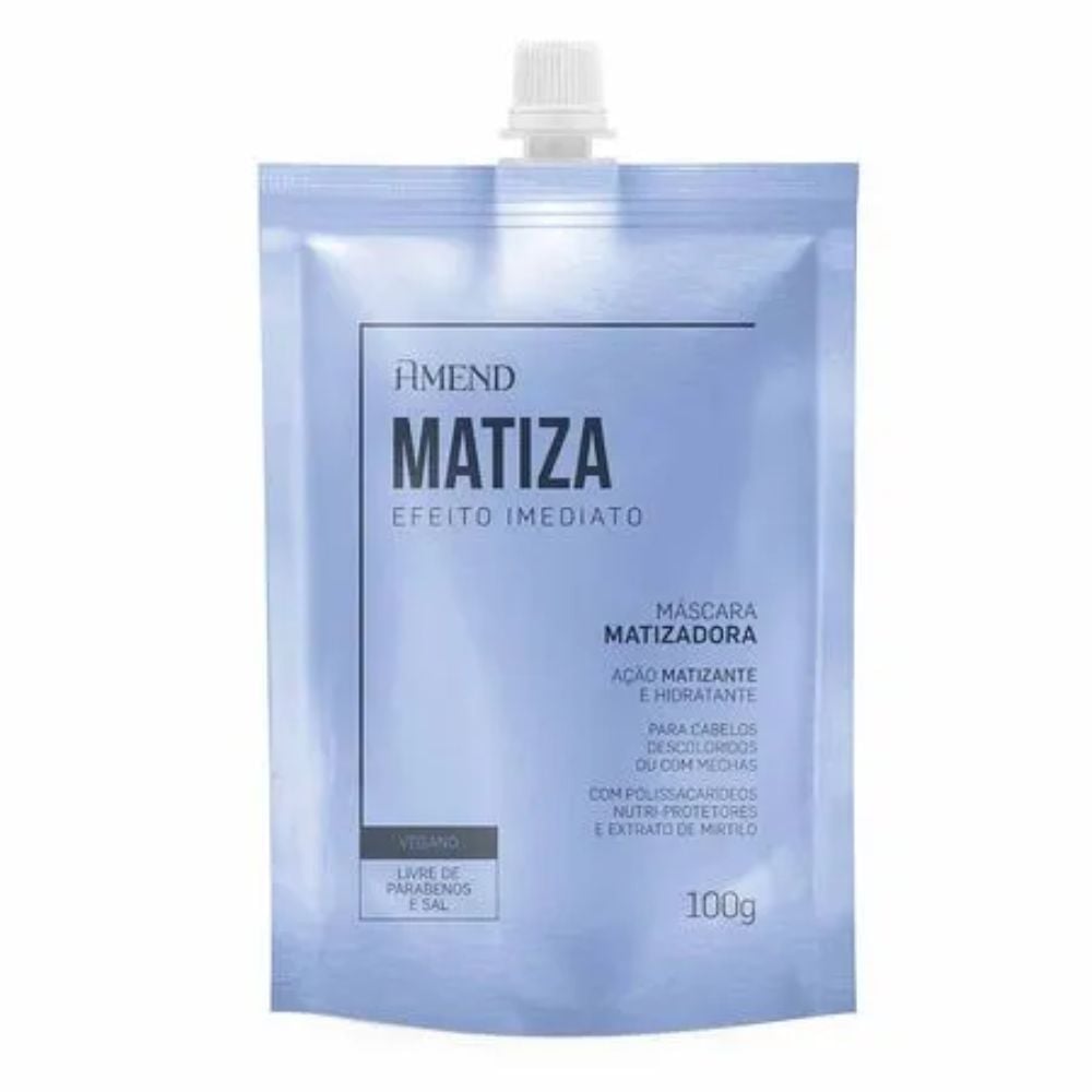 Máscara Matizadora Amend Efeito Imediato Matiza 100 g
