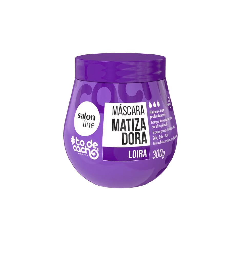 Máscara Matizadora Salon Line #ToDeCacho Loira 300 g