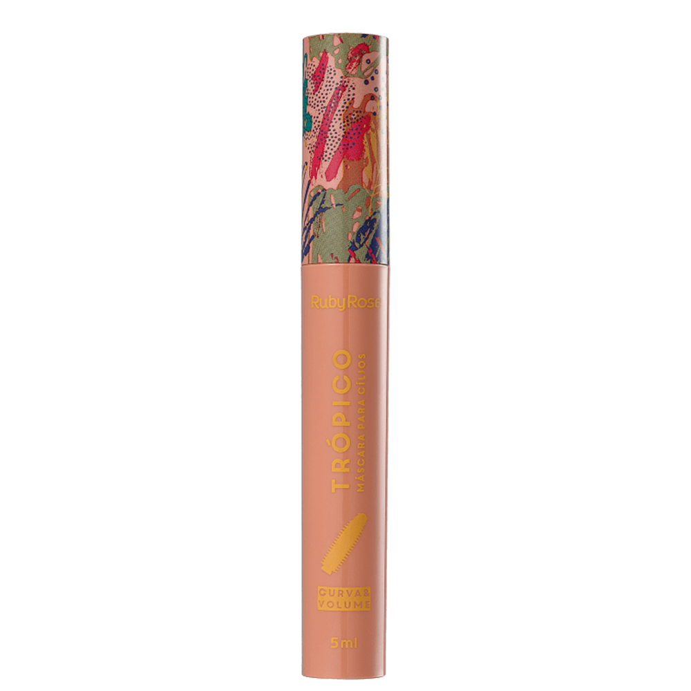 Máscara para Cílios Ruby Rose Trópico Curva e Volume HB503 5ml