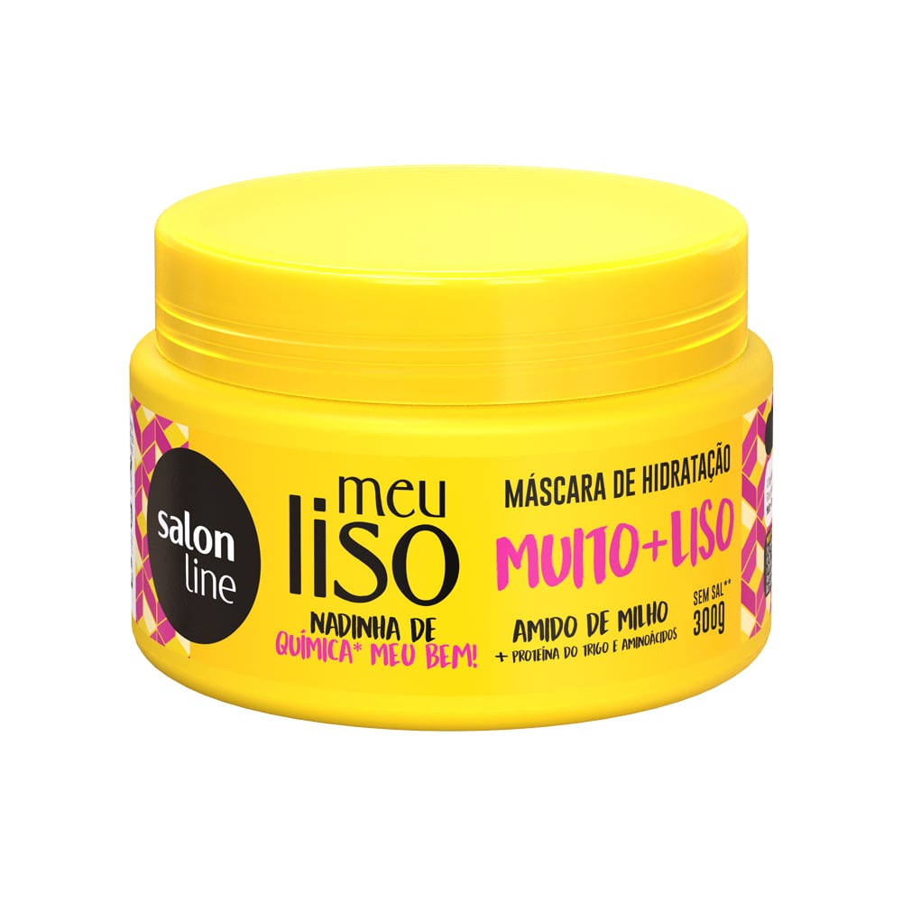 Máscara Salon Line Meu Liso Amido de Milho 300 g