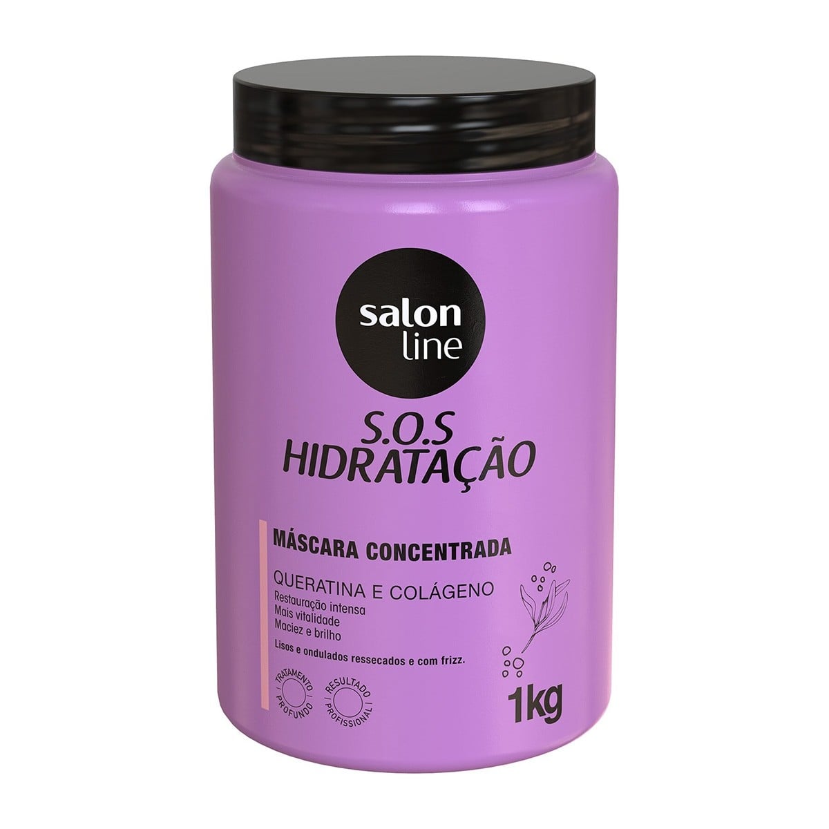 Máscara Salon Line SOS Bio Reconstrução Nível 3 1 kg