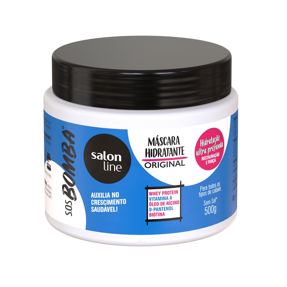 Máscara Salon Line SOS Bomba Vitaminas 500 g