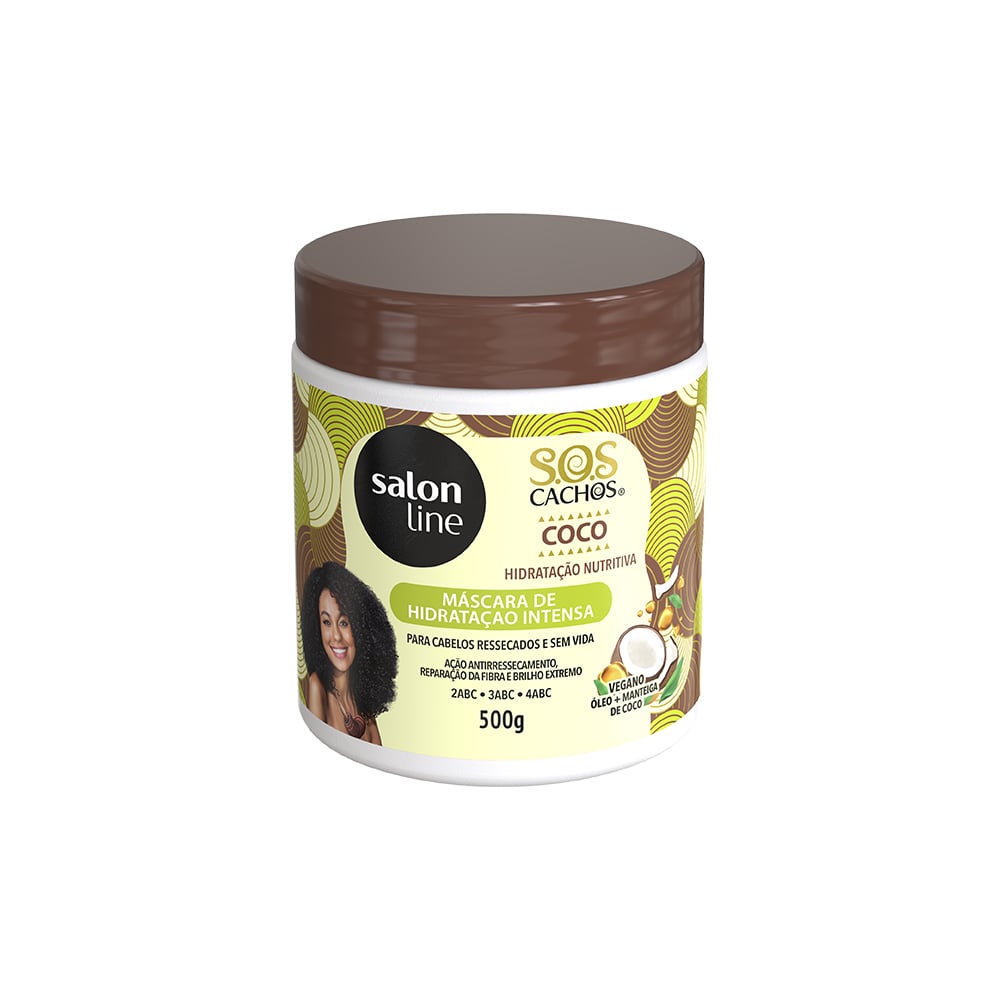 Máscara Salon Line SOS Coco 500 g
