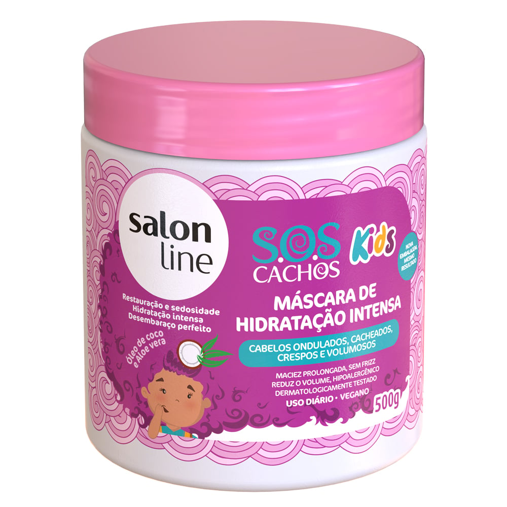 Máscara Salon Line SOS Kids 500 g