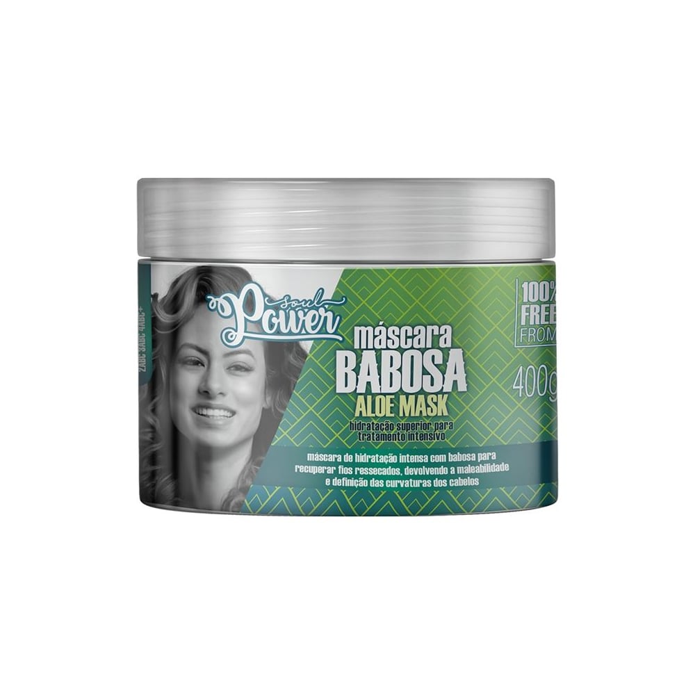 Máscara Soul Power Babosa Aloe Mask 400 g