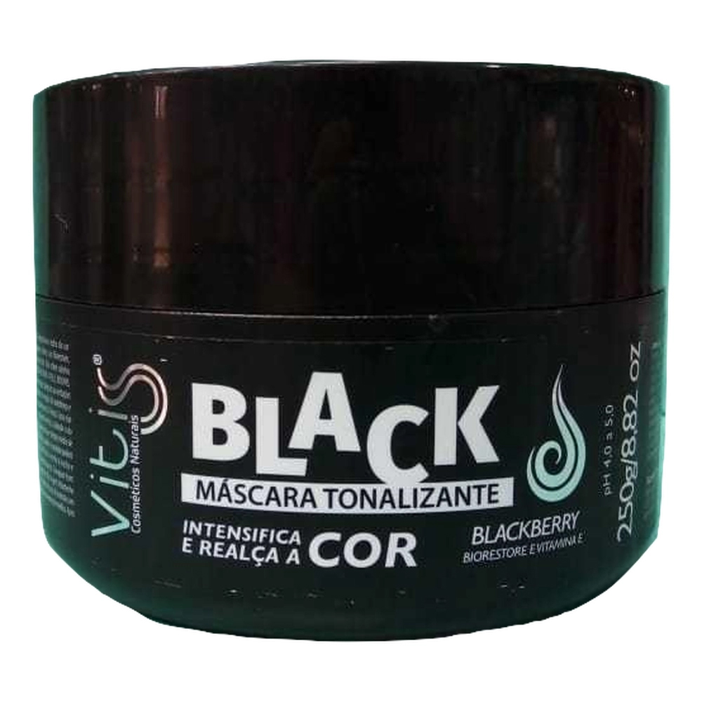 Máscara Vitiss Tonalizante Black 250 g