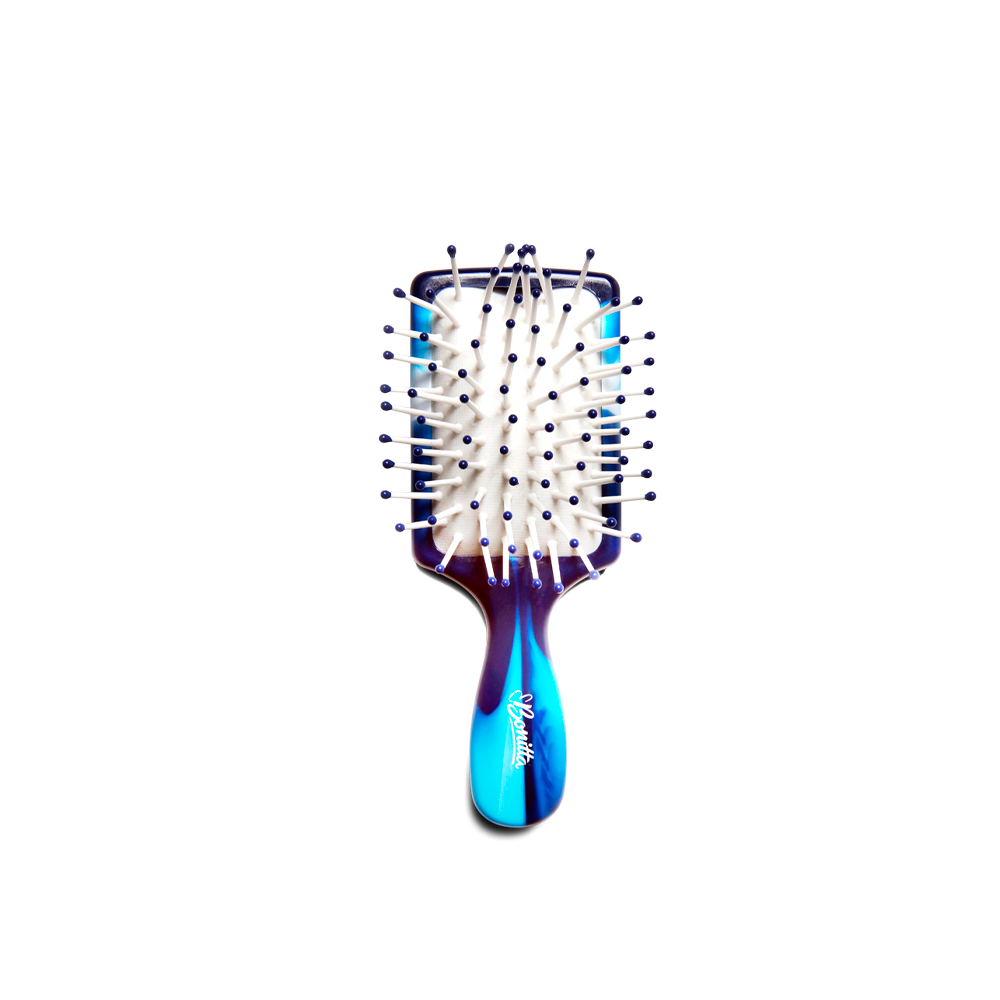 Mini Escova para Cabelo Bonitta Raquete Candy Brush Cores Diversas Unidade