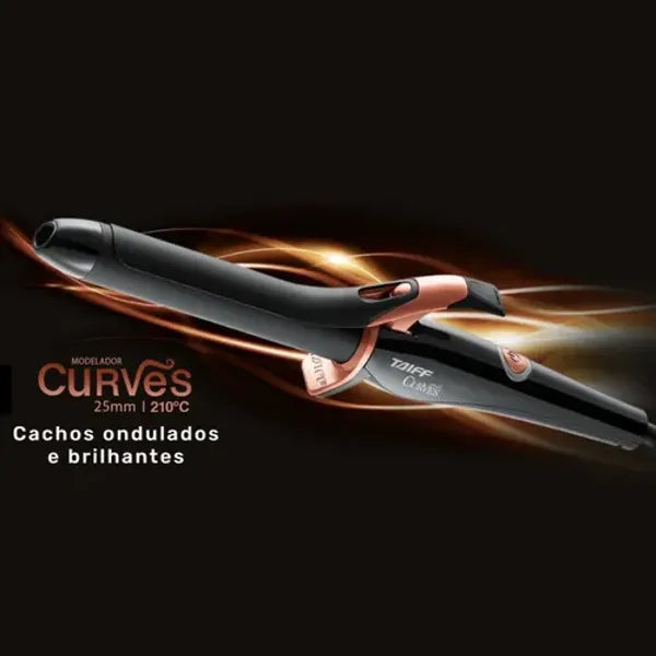 Modelador de Cachos Taiff Curves 1 Bivolt 25 mm