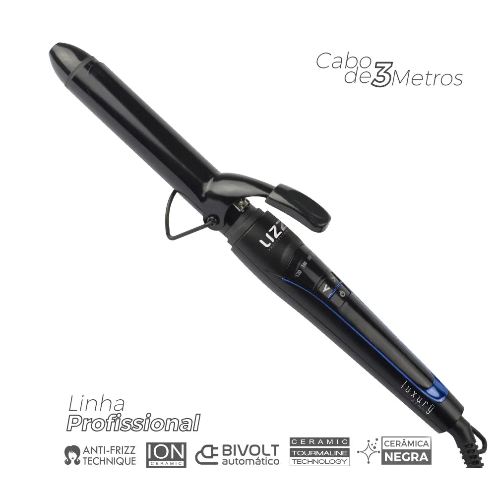 Modelador Lizz Focus Preto 25 mm