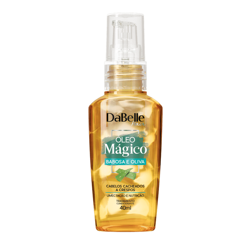 Óleo Capilar DaBelle Mágico Oliva e Babosa 40 ml