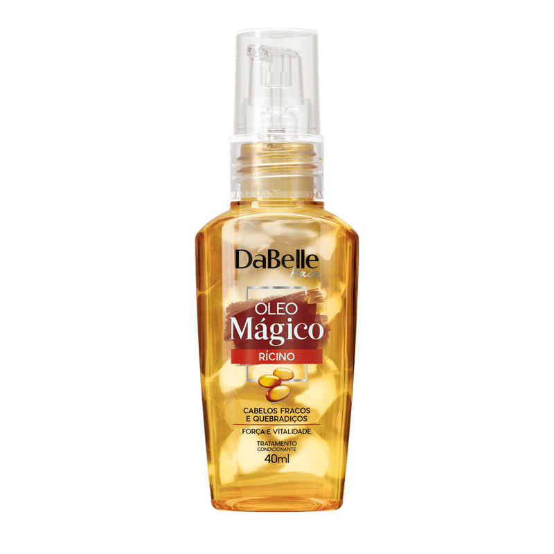 Óleo Capilar DaBelle Mágico Rícino 40 ml