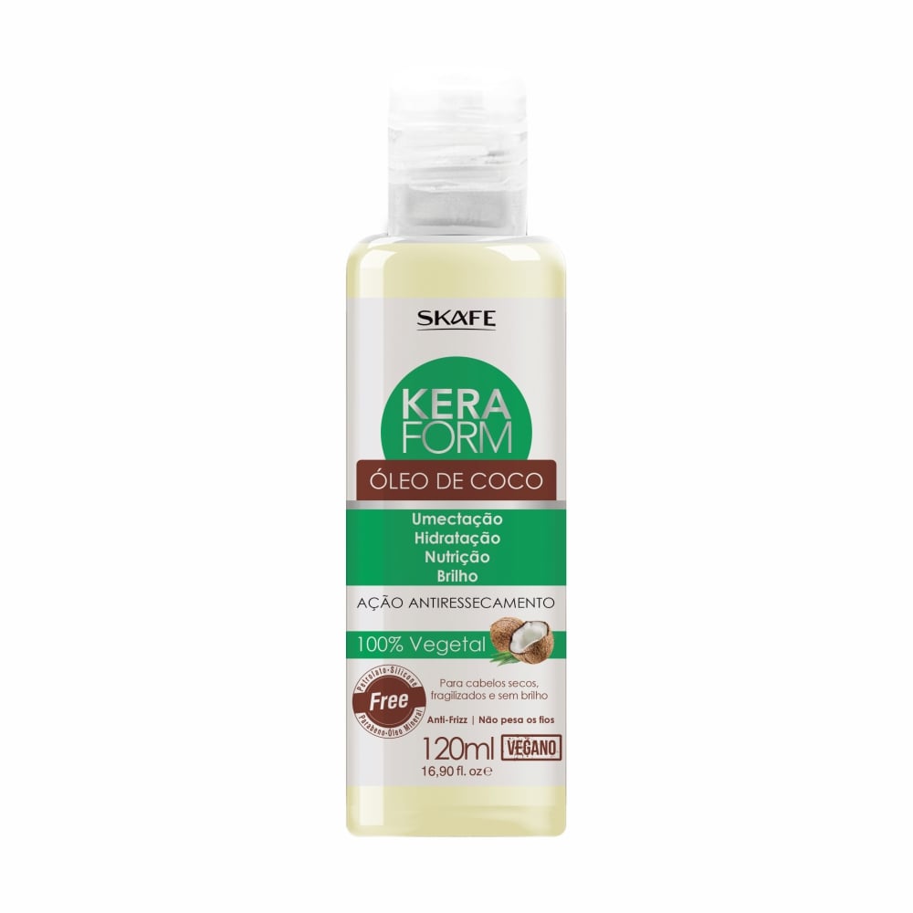 Óleo Capilar Skafe Keraform Coco 120 ml