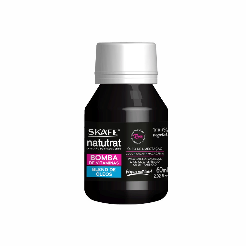 Óleo Capilar Skafe Natutrat SOS Bomba Blend de Óleos 60ml