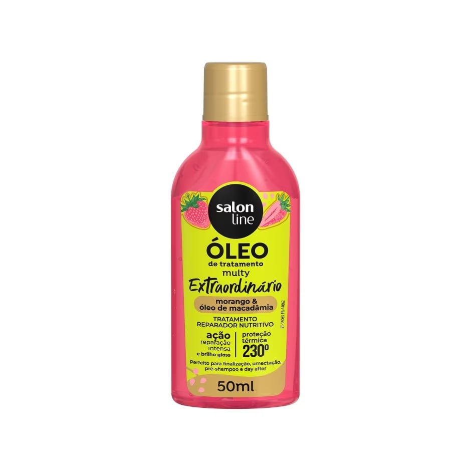 Óleo Condicionador Salon Line Cachos dos Sonhos Morango Multy Extraordinário 50 ml