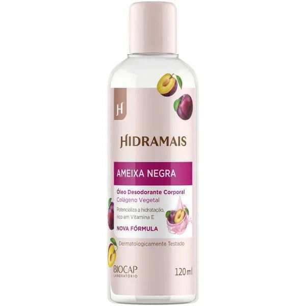 Óleo Desodorante Corporal Hidramais Ameixa Negra 120ml