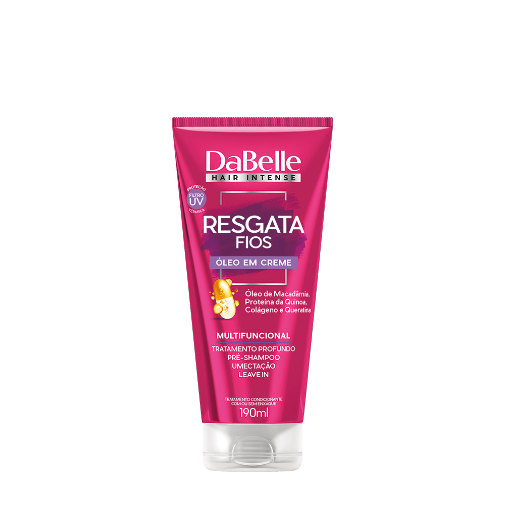 Óleo em Creme DaBelle Resgata Fios 190ml