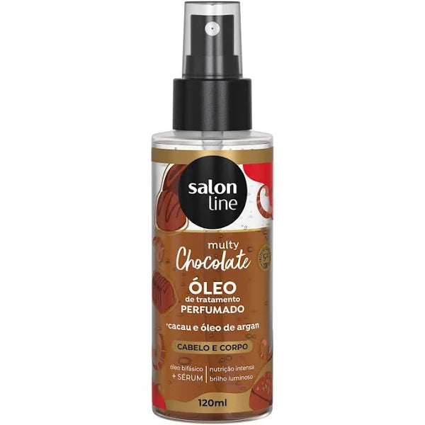 Óleo Perfumado Condicionador Salon Line Cachos dos Sonhos Chocolate Multy 120 ml