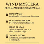 Óleo Perfumado Wind Mystery Almíscar Selvagem 5 ml