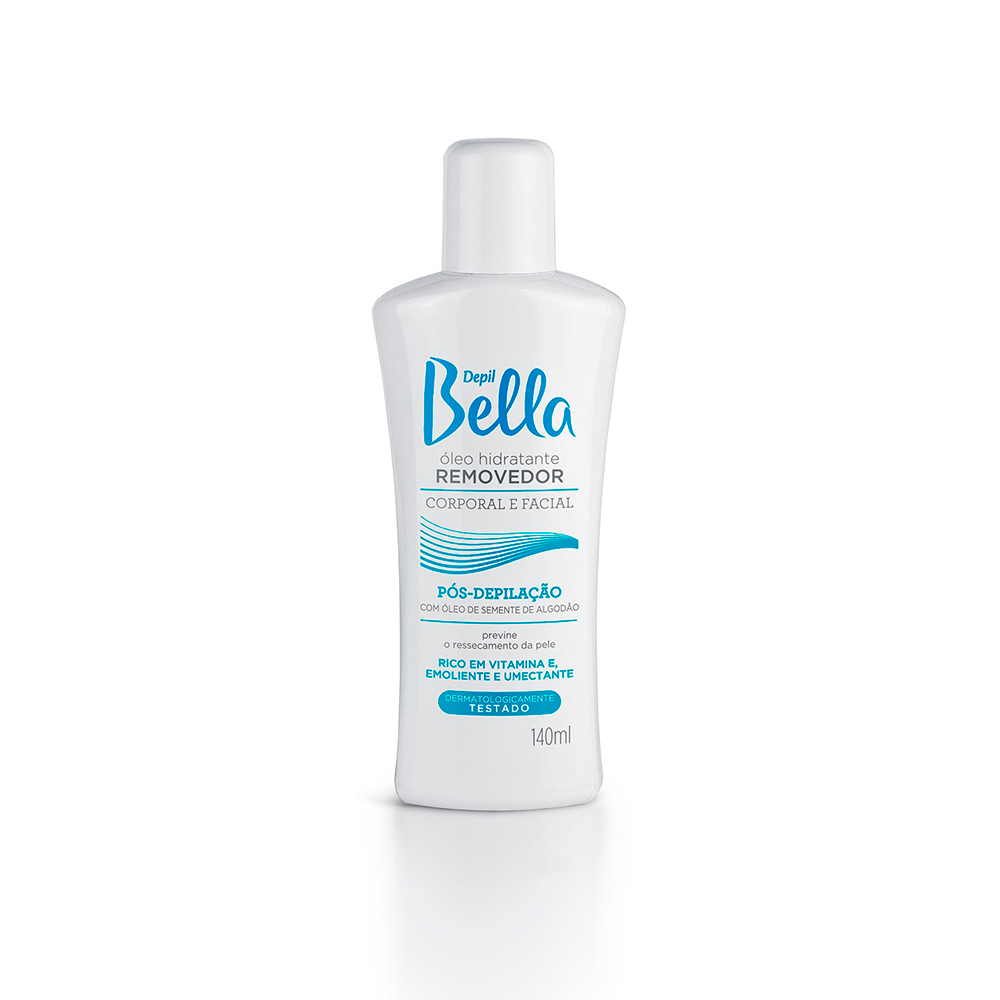 Óleo Removedor Depil Bella Pós-Depilação Algodão 140 ml