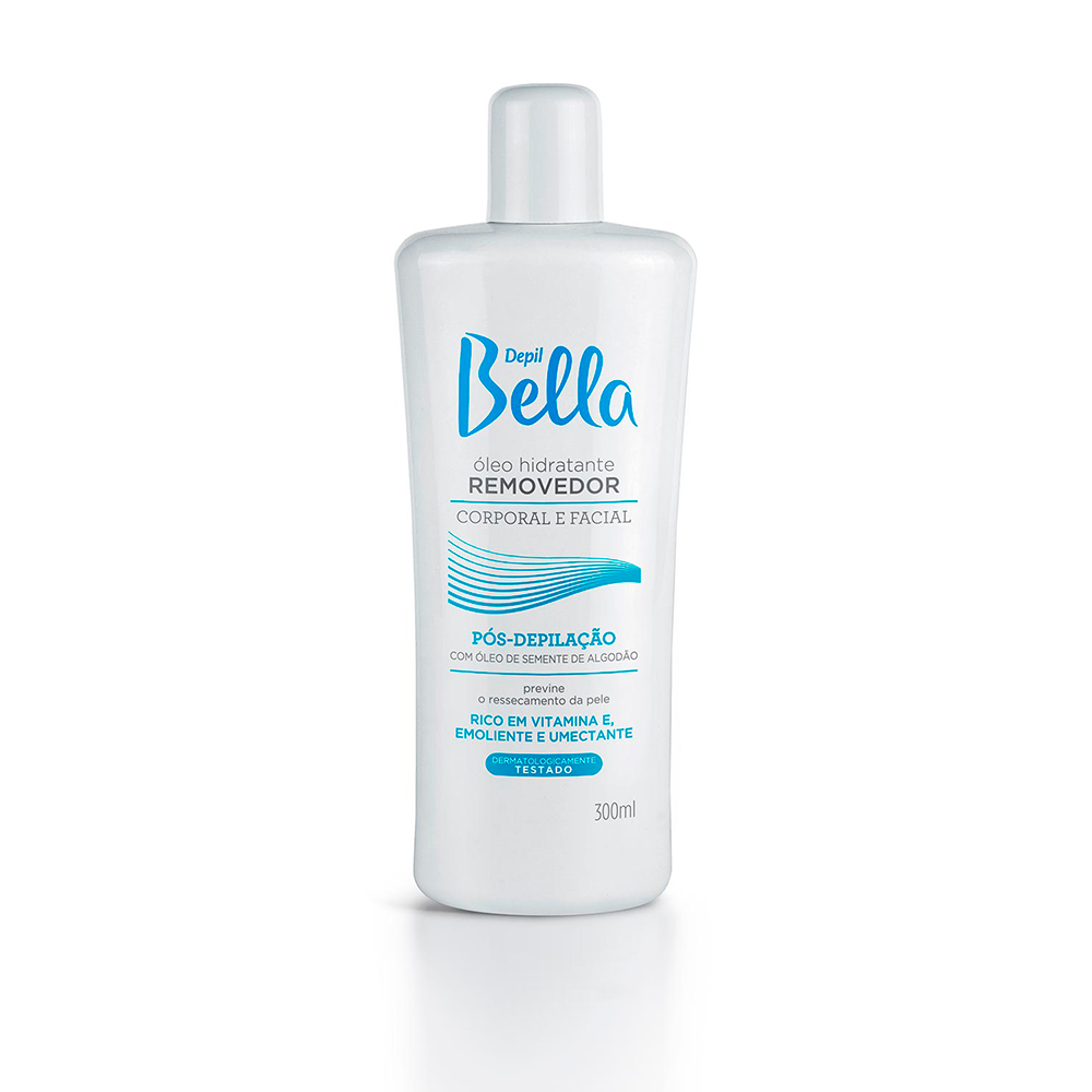 Óleo Removedor Depil Bella Pós-Depilação Algodão 300 ml
