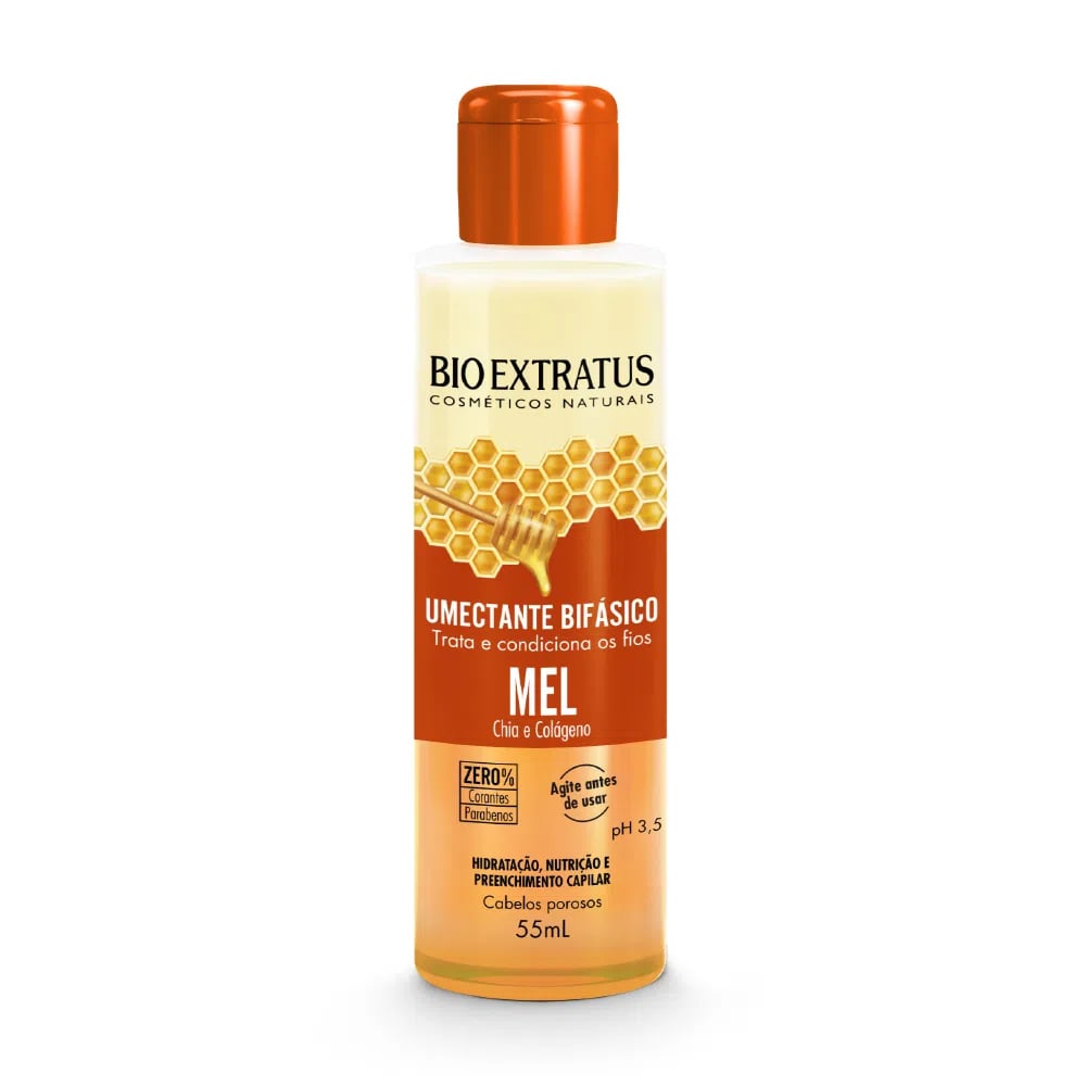 Óleo Umectante Bio Extratus Bifásico Mel 55 ml
