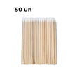 Palito de Unha Bellinea Bambu com 50 Unidades